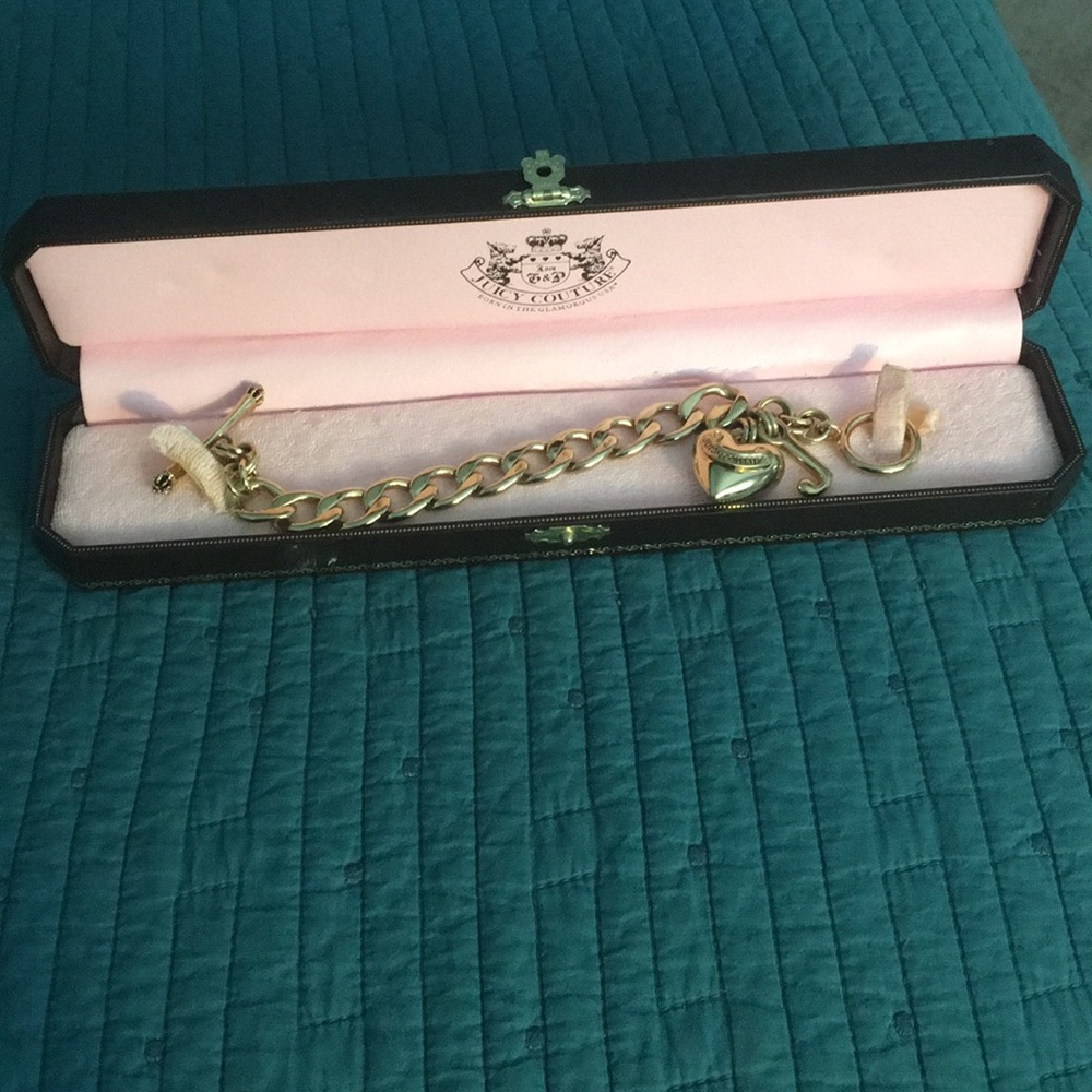 Juicy Couture Charm Bracelet with Box!